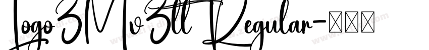 Logo3Mv3tt Regular字体转换